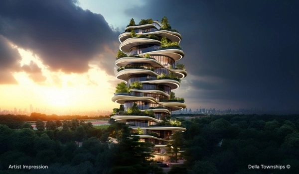 Luxury residences in Krisala Della Racecourse Township with scenic views and premium amenities for modern living